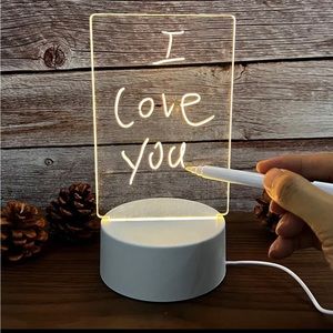 NOTE BOARD LED NIGHT LIGHT NEW
